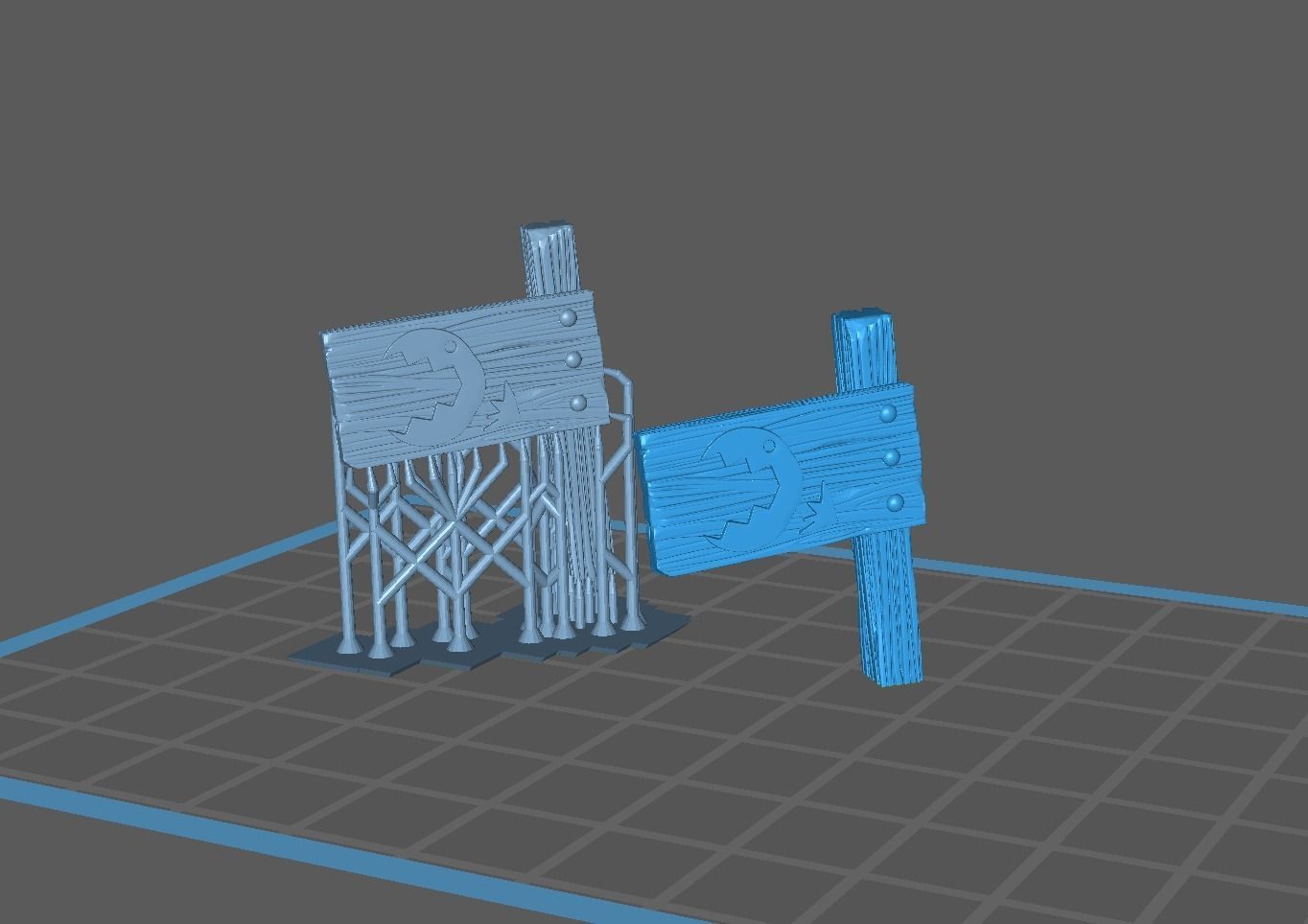 Baltoy pokemon presupported 3D print model 3D print model_9