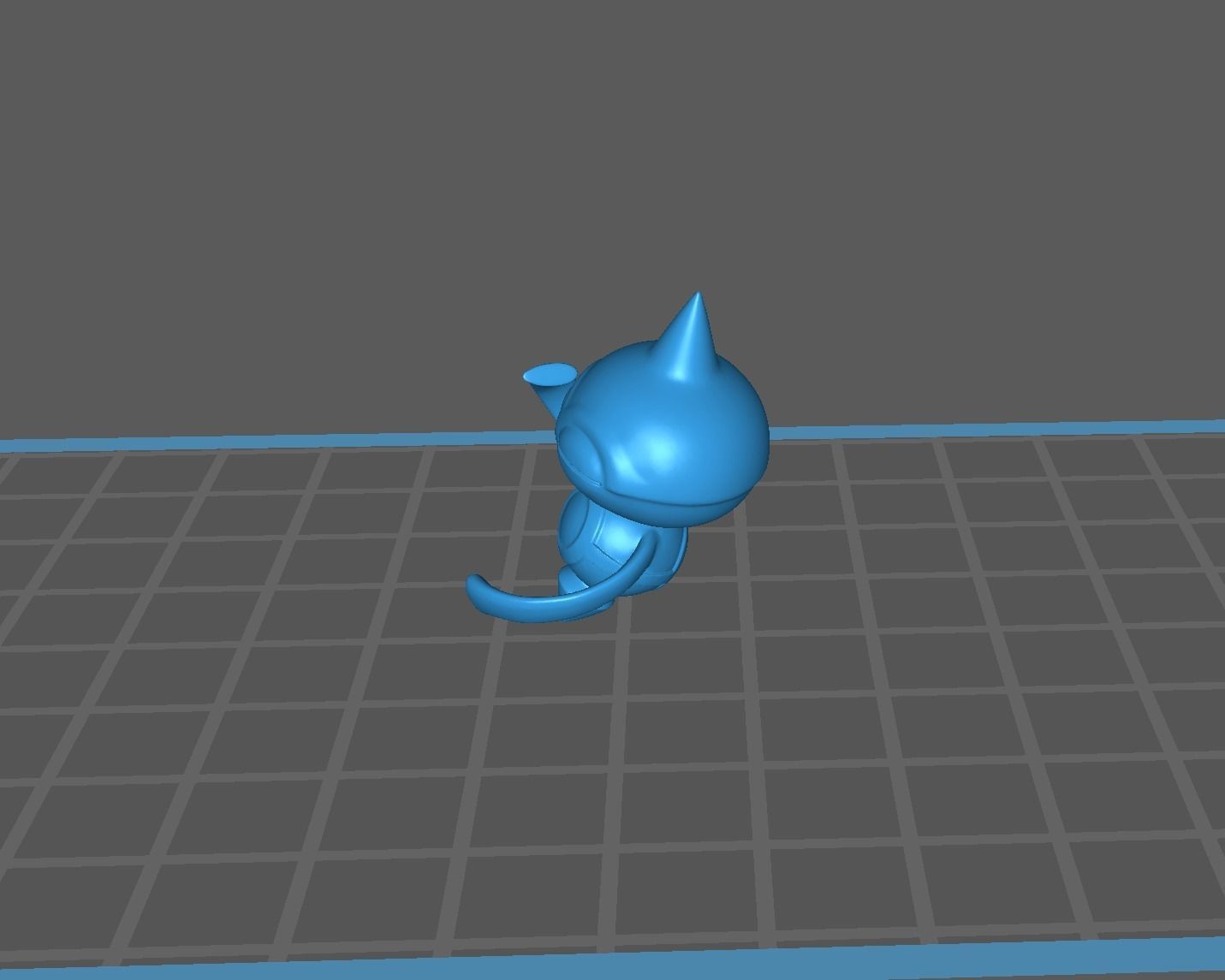 Baltoy pokemon presupported 3D print model 3D print model_13