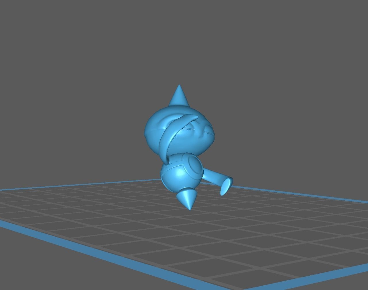 Baltoy pokemon presupported 3D print model 3D print model_11