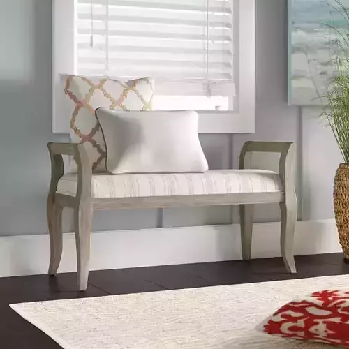 Barclay Polyester Blend Upholstered Bench
