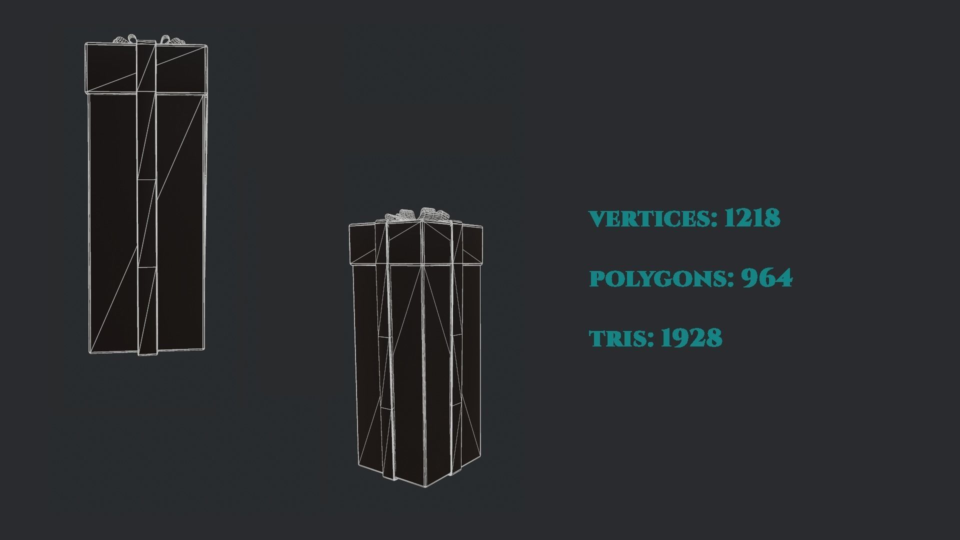 Gift boxes 3 3D model_13