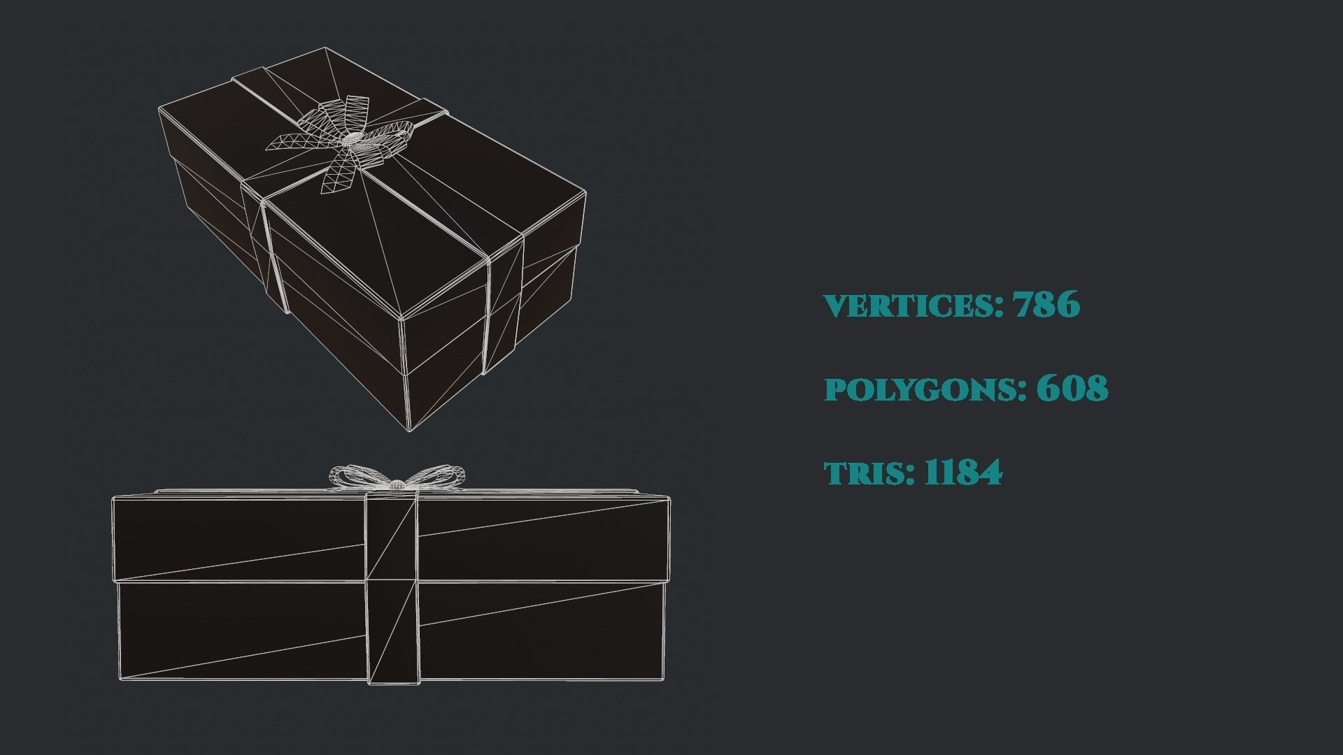 Gift boxes 3 3D model_15
