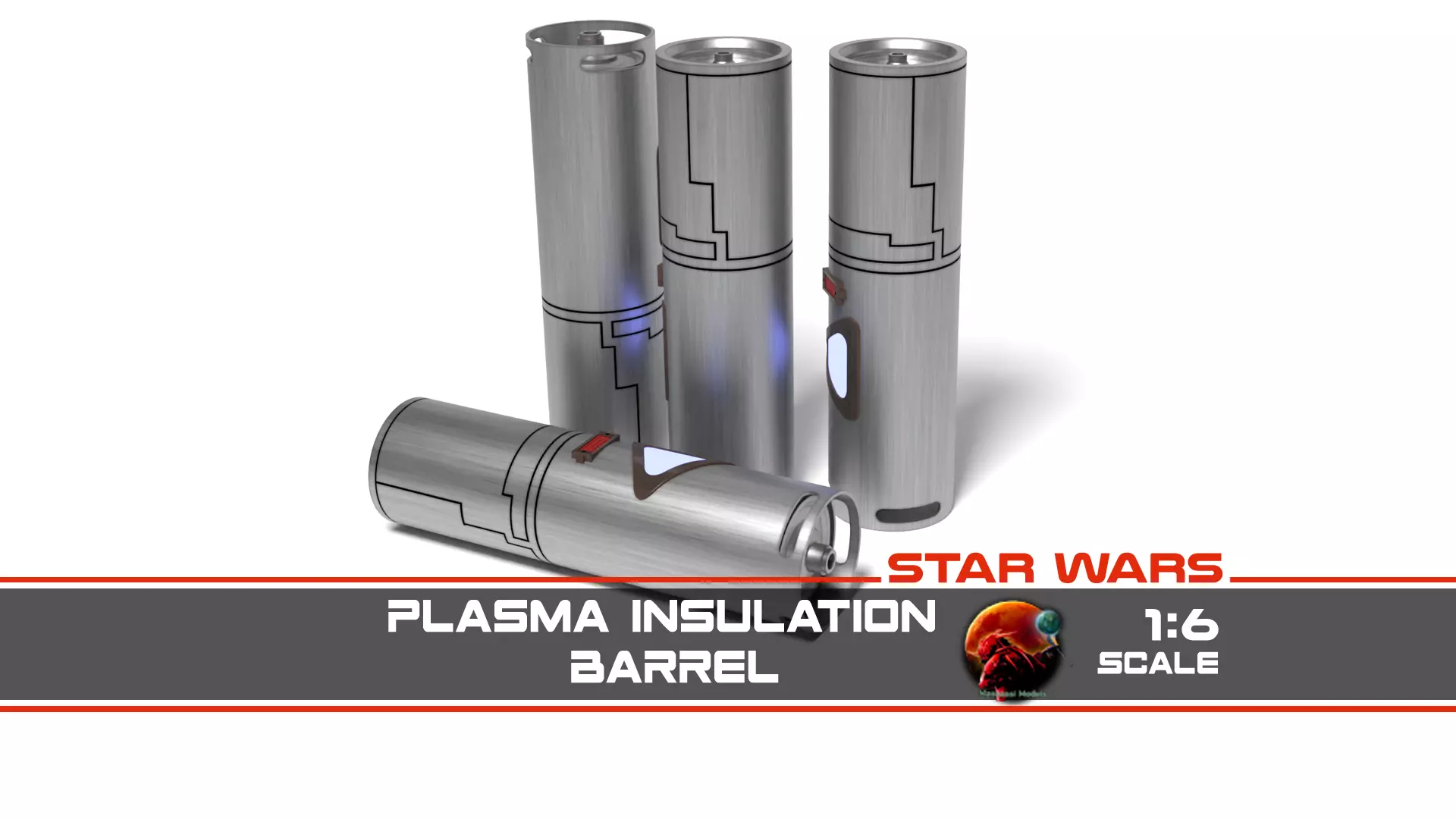 Coaxium Transport Container 1-6 scale Hottoys  3D print model_0