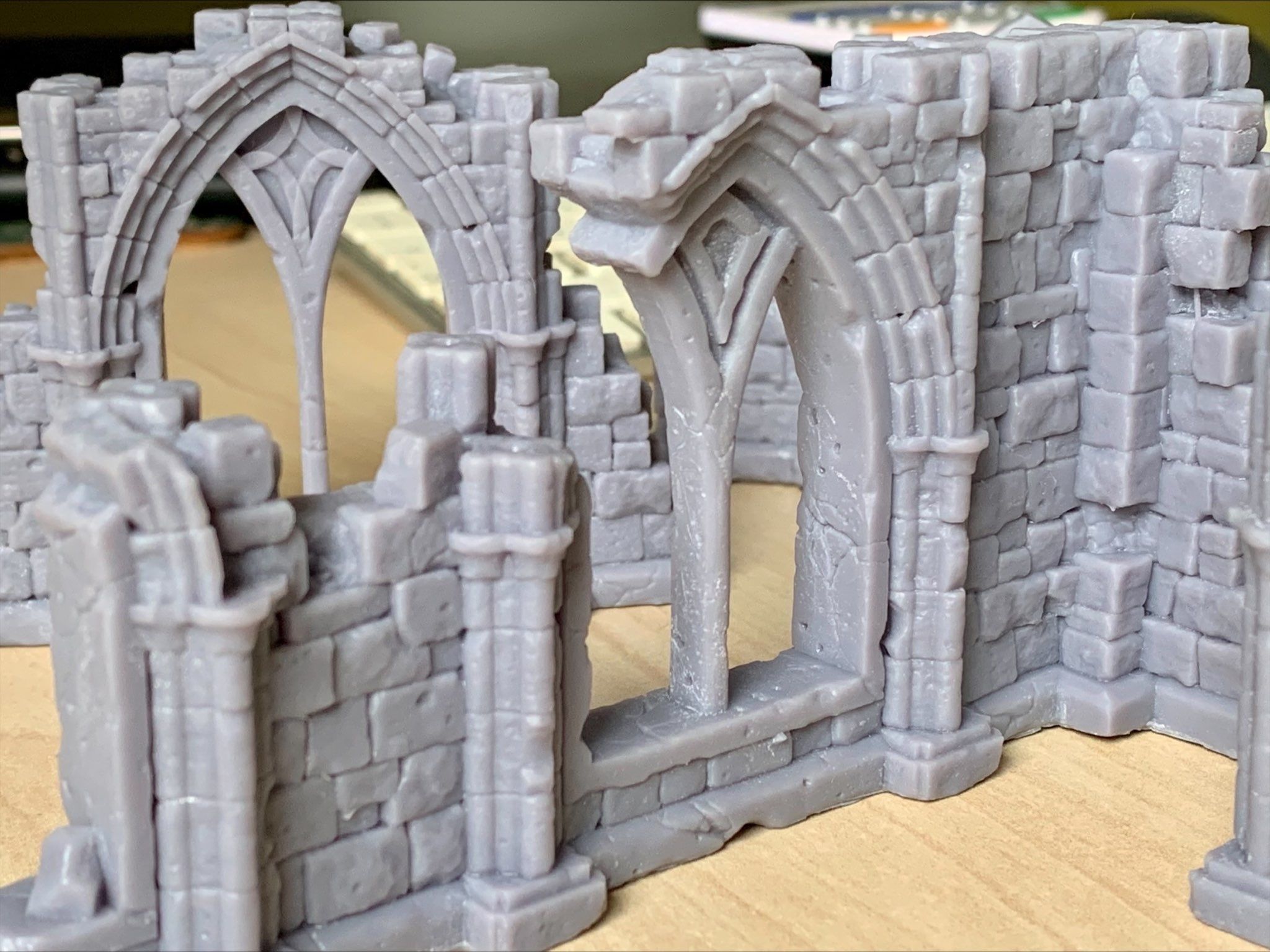 LegendGames Gothic Ruins Complete Set 3D print model_4