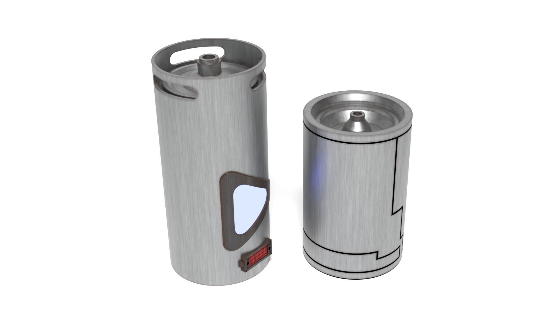 Coaxium Transport Container 1-12 scale Blackseries  3D print model_5