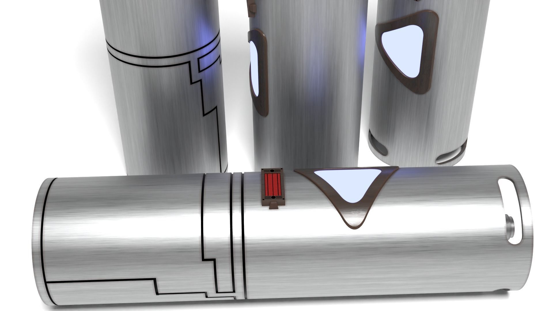 Coaxium Transport Container 1-18 scale Kenner Hasbro 3D print model_4