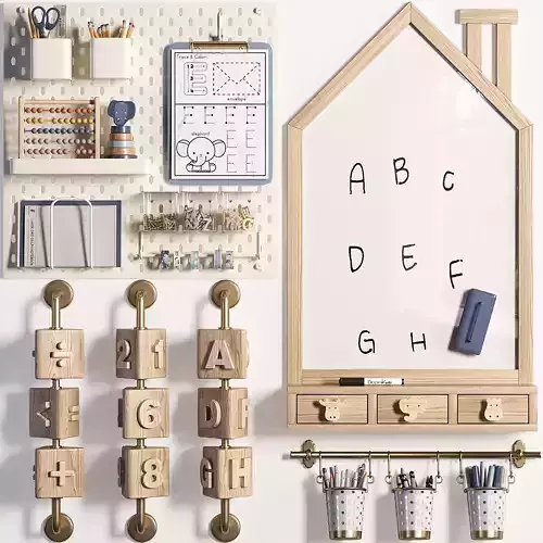 Ikea SKADIS Pegboard for Teenagers and Kids 10