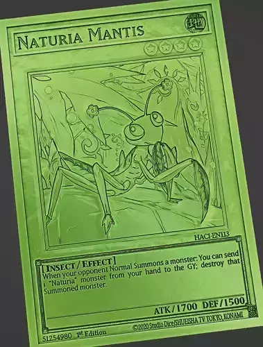 naturia mantis - yugioh