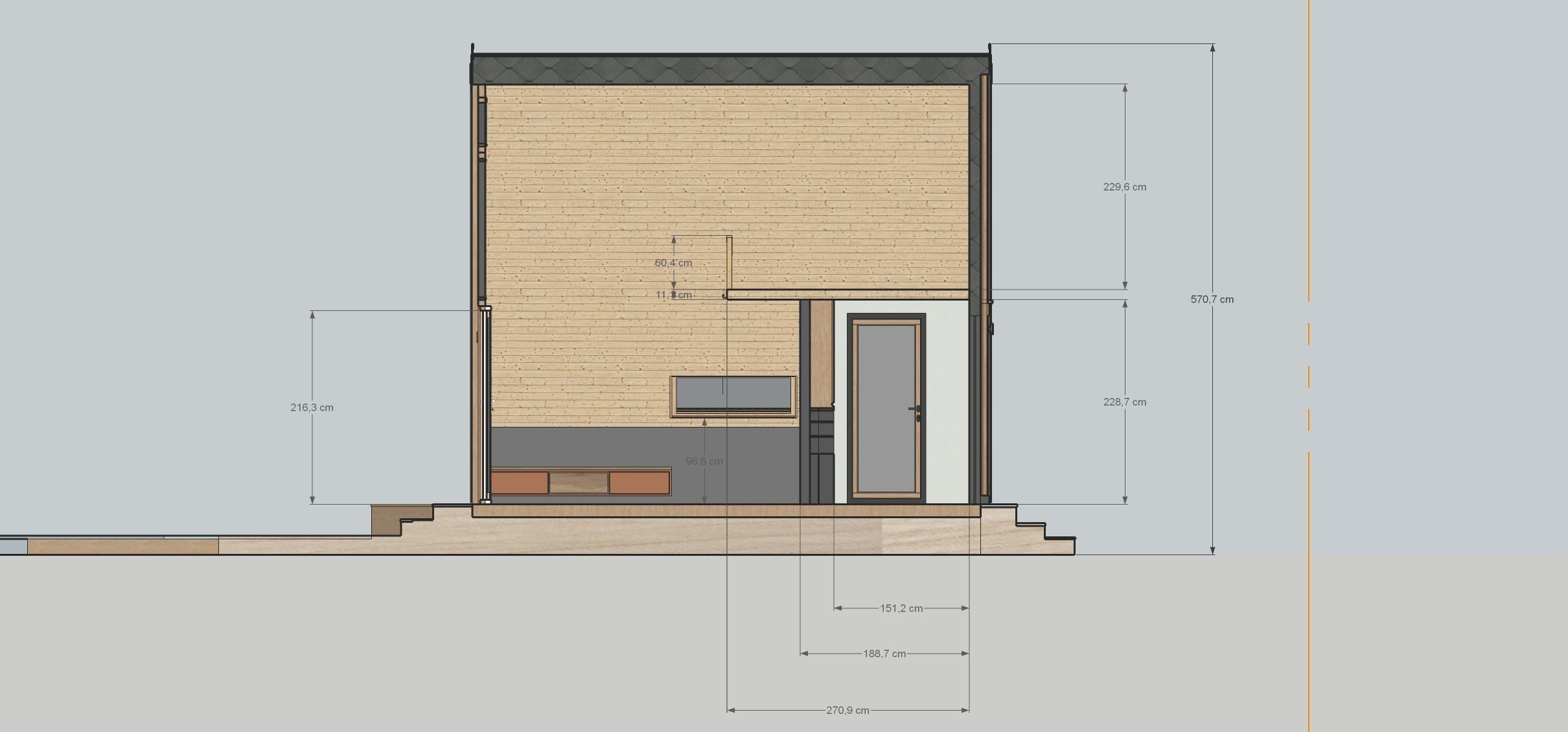 A-frame Alexa 30m2 basic plans 3D model_24