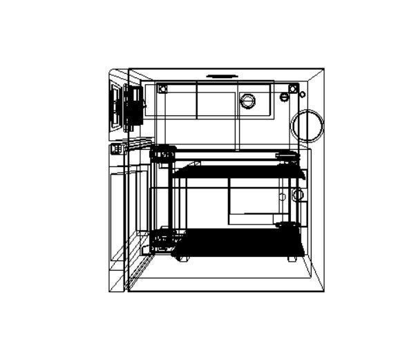 Electric 20 Grid Combi Oven 3D model_6