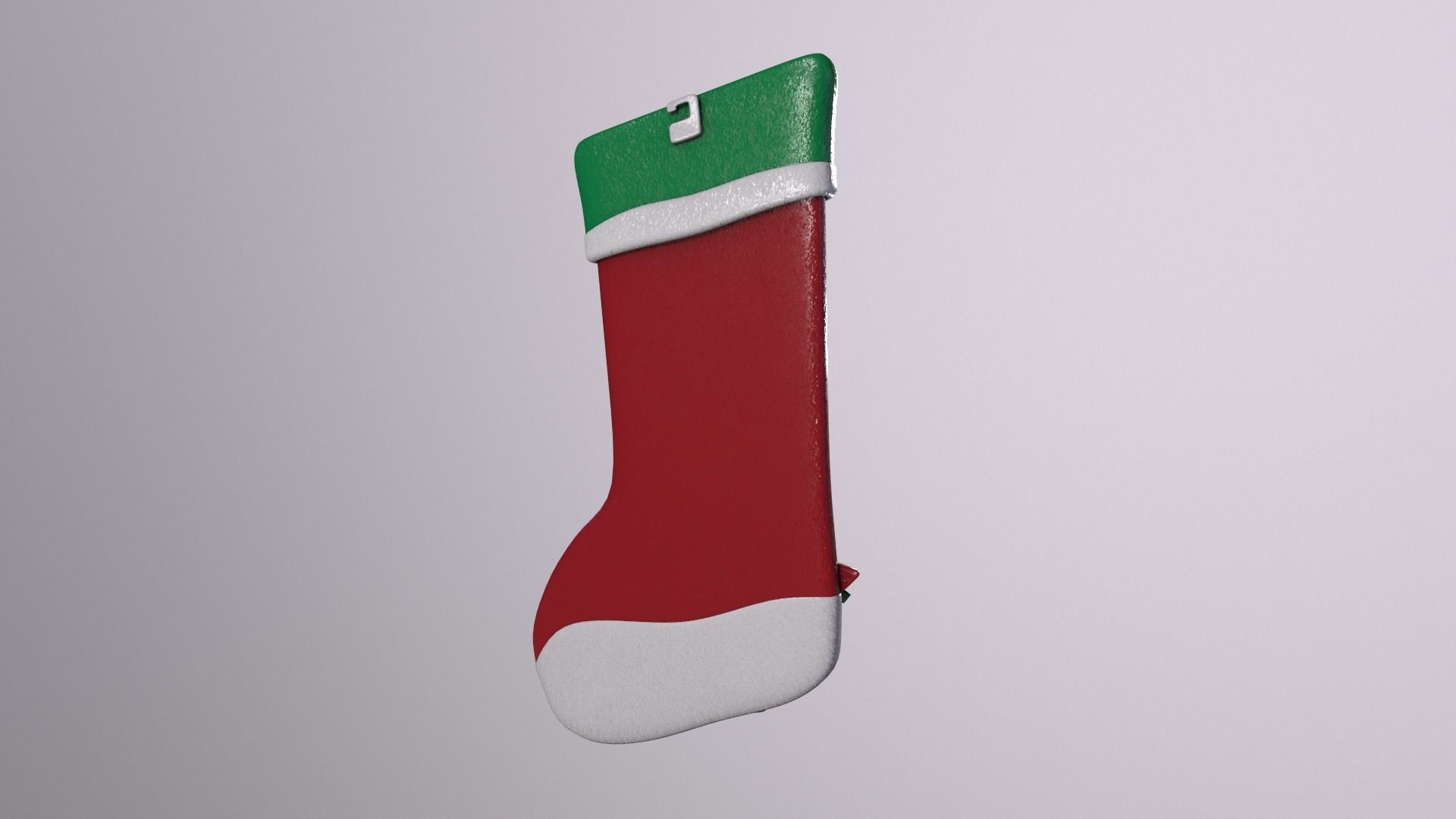 Christmas Decor Hanging Sock C 3D model_2