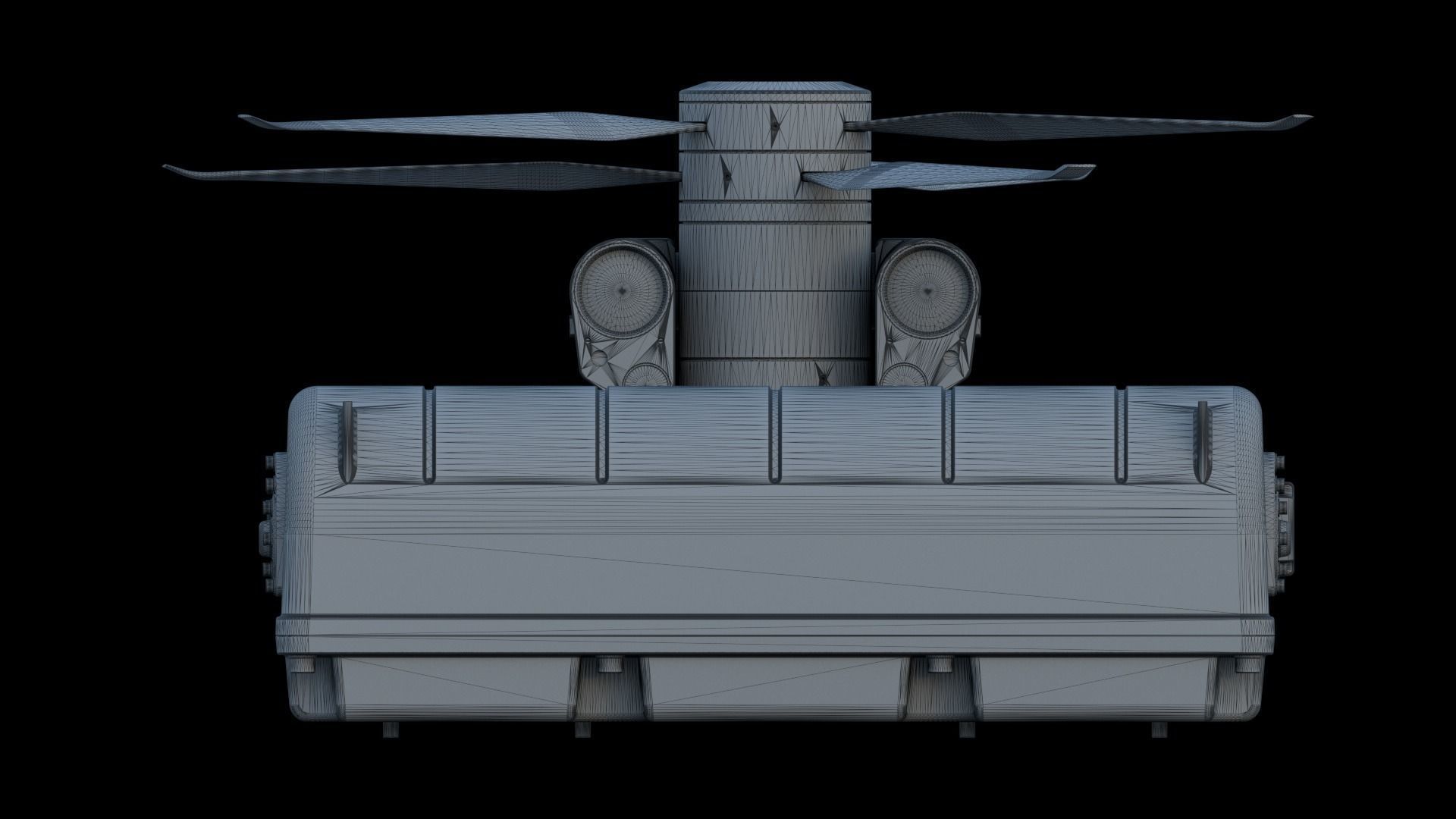 Tethered drone concept 3D model_39