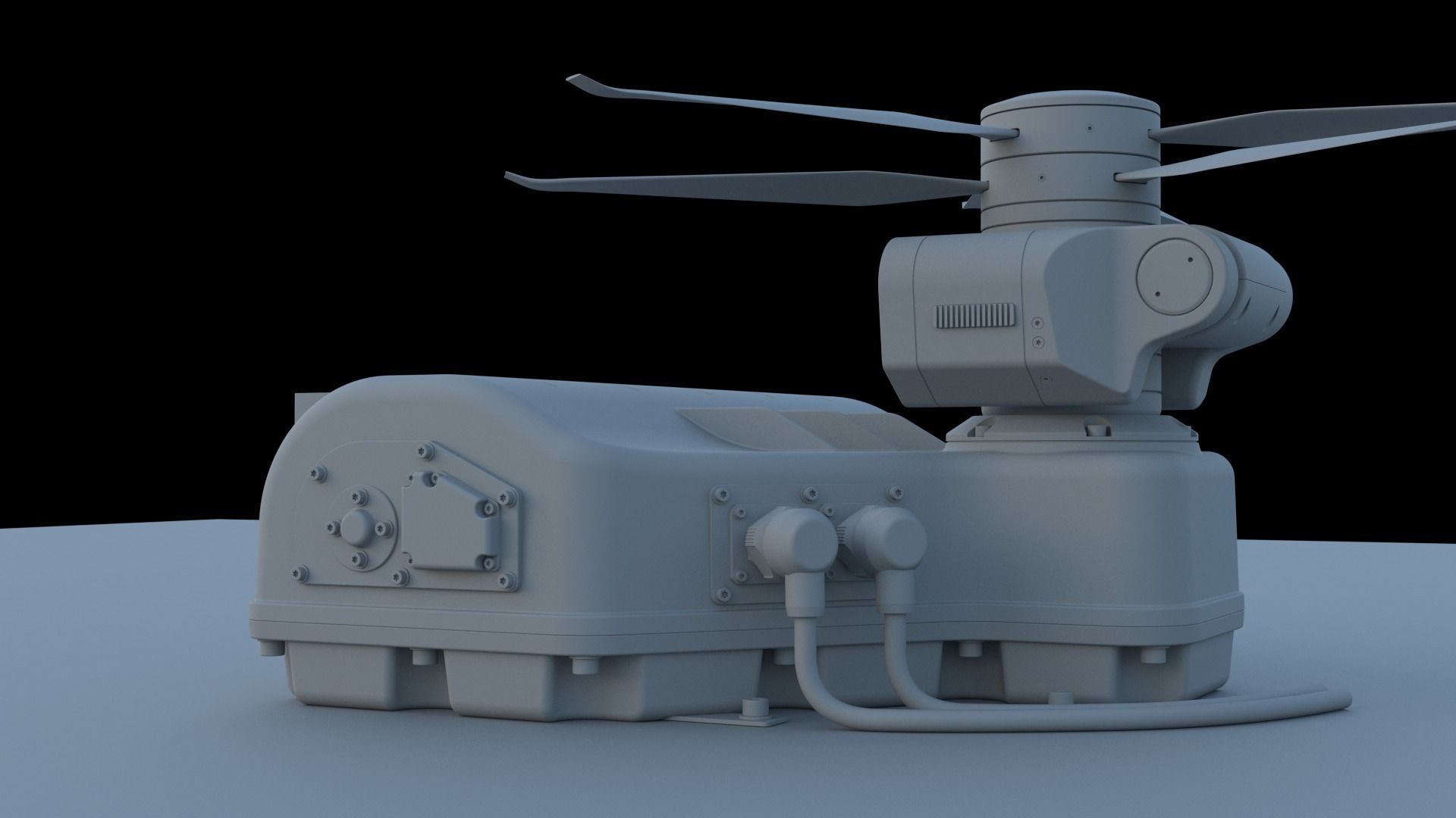 Tethered drone concept 3D model_17