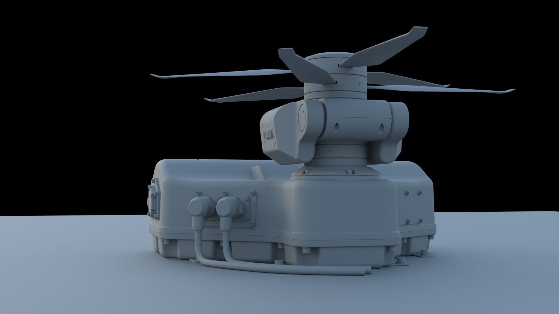 Tethered drone concept 3D model_14