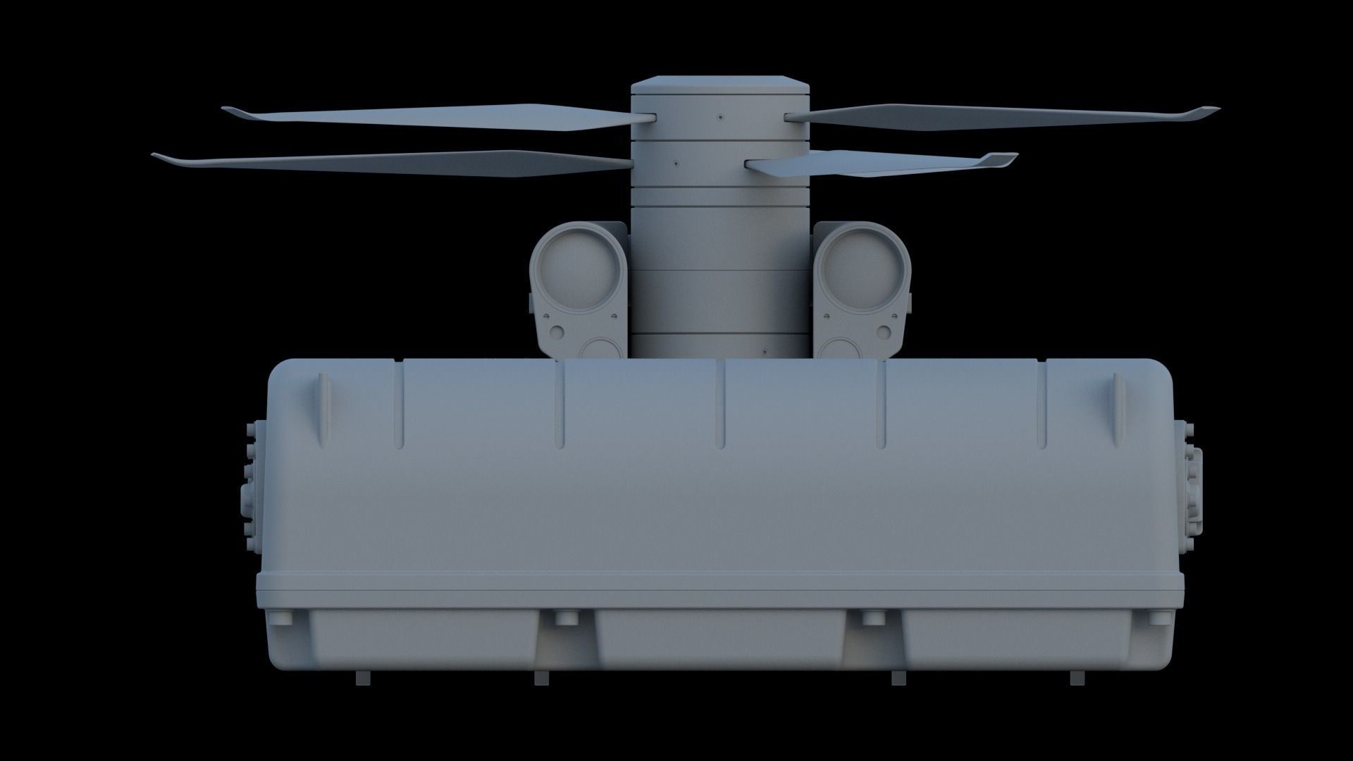 Tethered drone concept 3D model_38