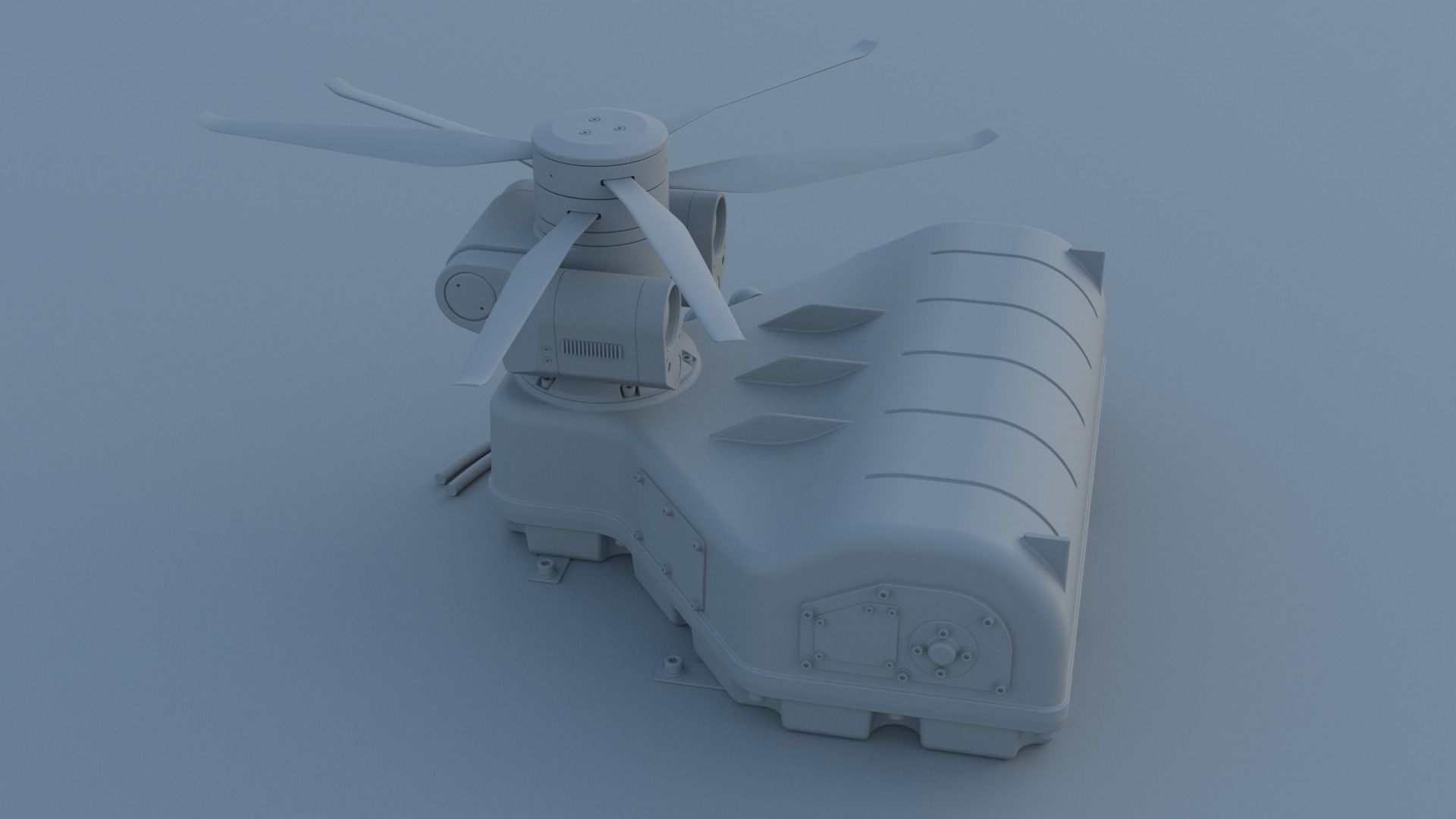 Tethered drone concept 3D model_26