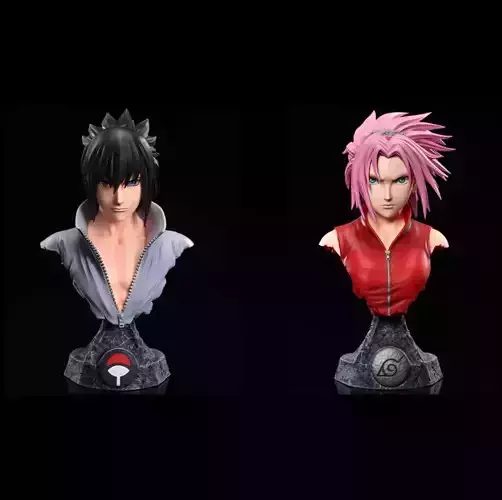 Pack Bust Couple Sasuke-Sakura