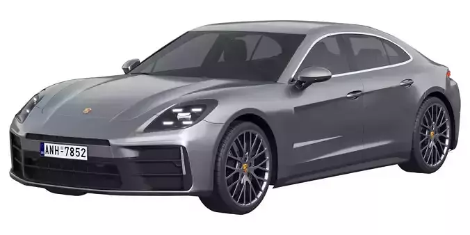 Porsche Panamera 2024 3D model