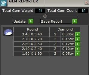 Flash Light Diamond Pendant 1244 3D print model_5