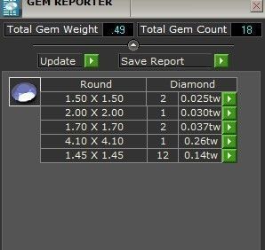 Round Halo Pendant 1247 3D print model_5