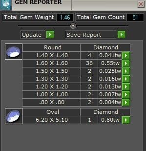 Oval Halo Twisted Ring 1252 3D print model_5