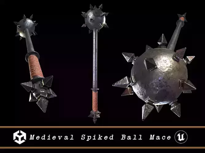 Medieval Spiked Ball Mace