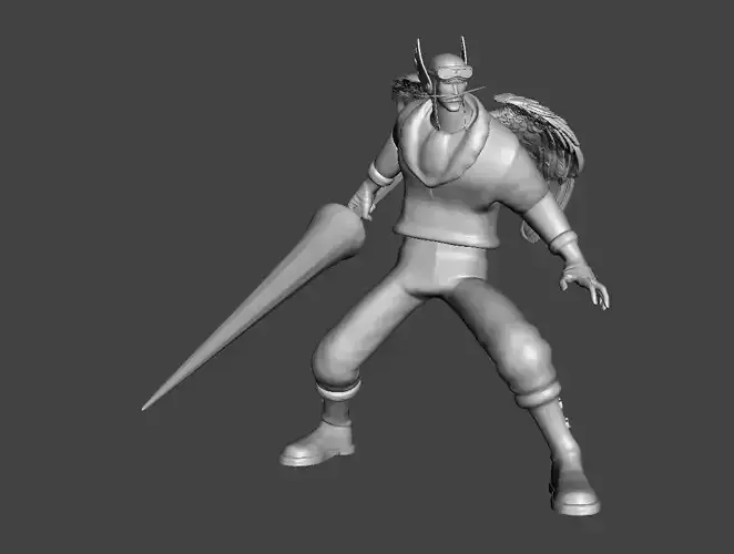 Sky Rider Shura 3D Model 3D print model