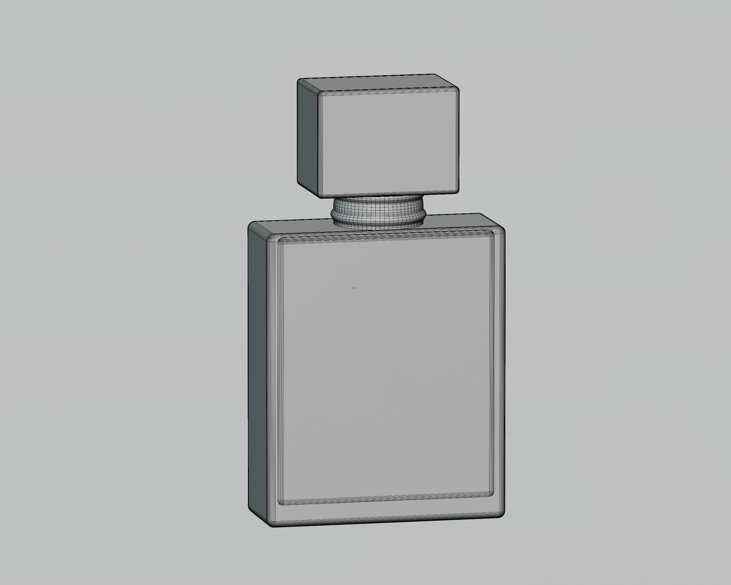Perfume bottle Low-poly 3D model_2