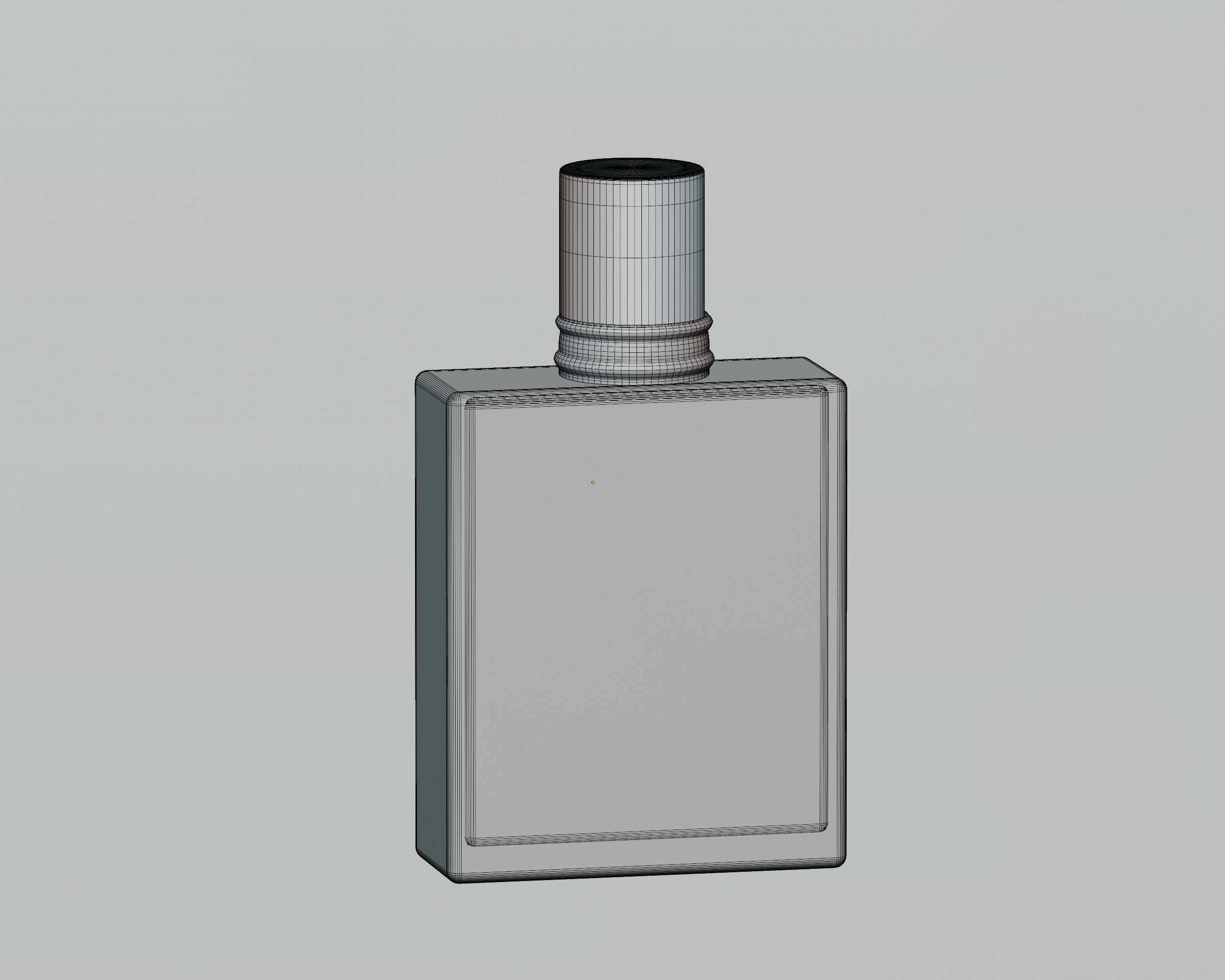 Perfume bottle Low-poly 3D model_3