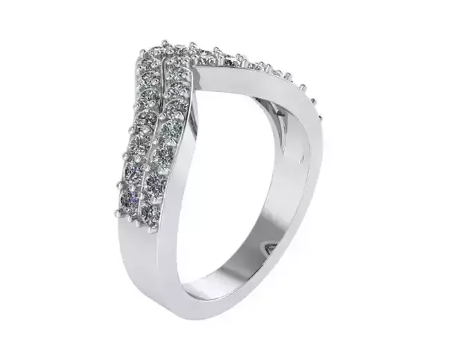 Diamond Band Ring 1265