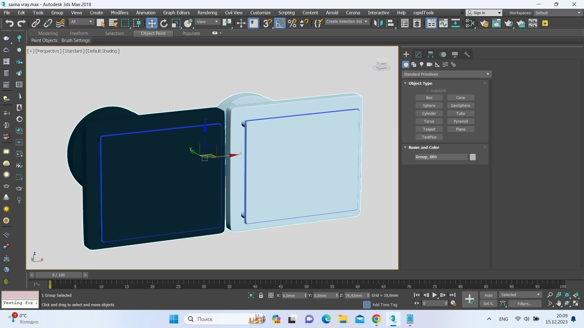 Smart Bathroom Exhaust Fan 3D model | CGTrader