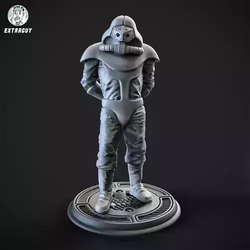 Pilot for Blubbery Robot 100mm and 32mm 3D print model