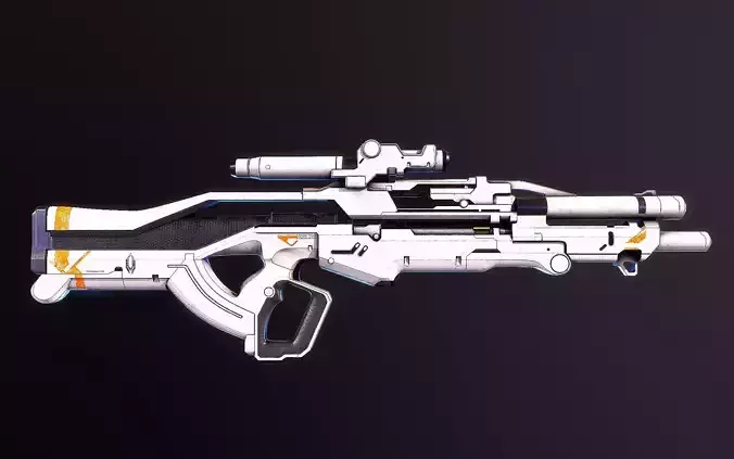 Cerberus M13 Raptor Sniper MASS EFFECT 3D model
