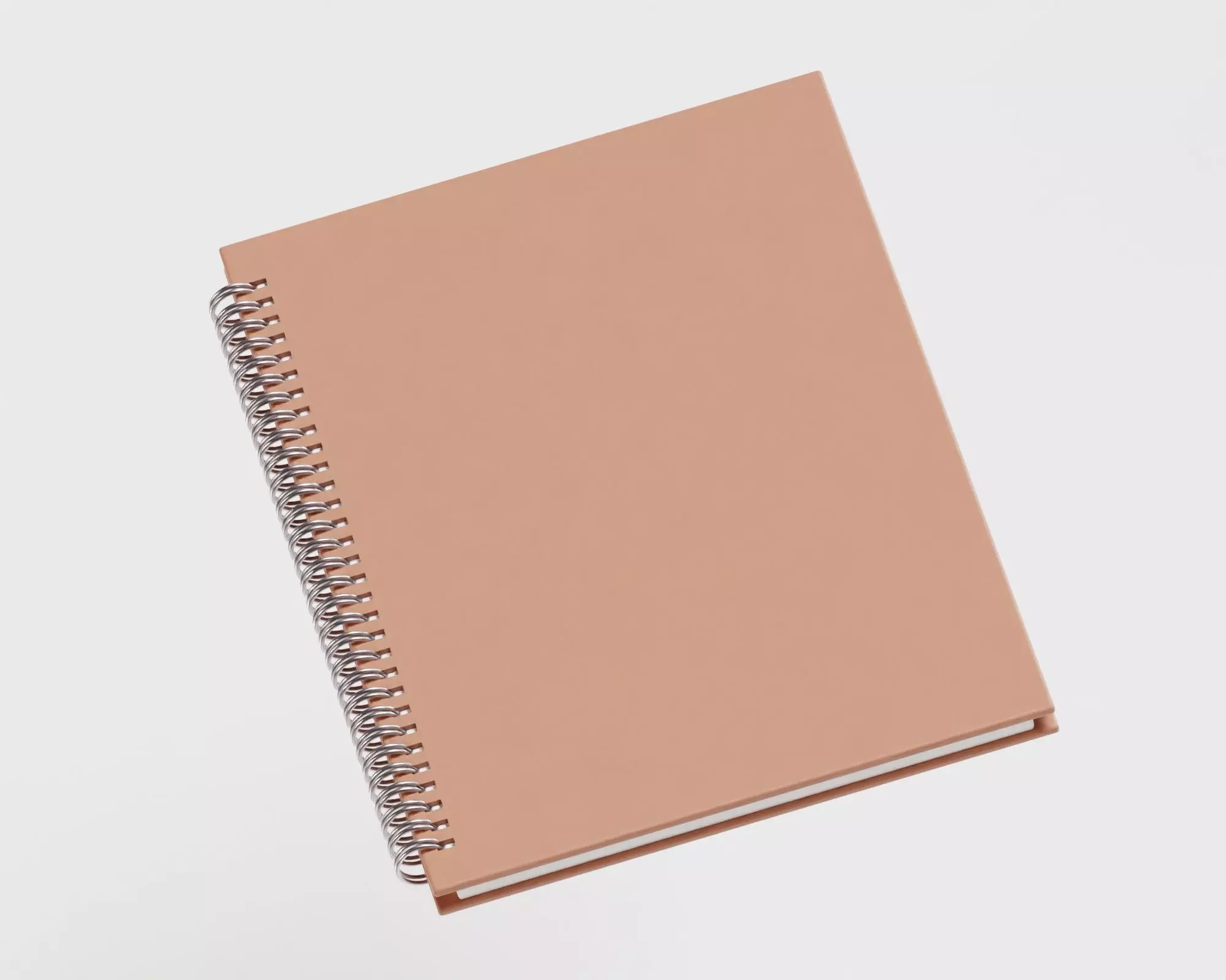 Notebook Low-poly 3D model_0