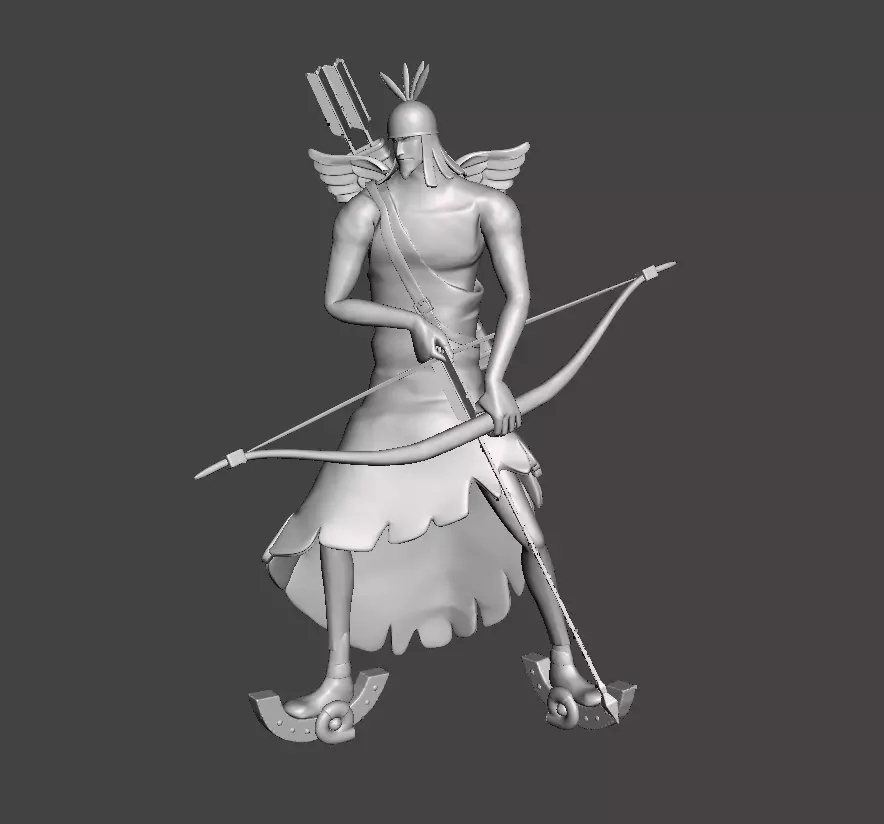 Yotsubane One piece 3D Model 3D print model