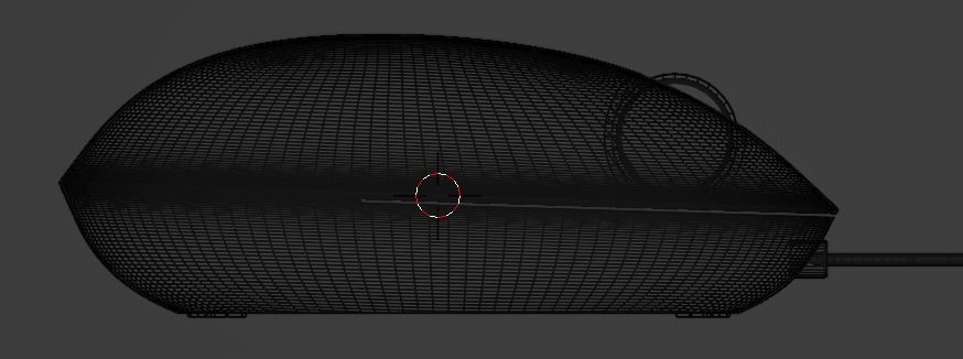 HP Style Computer Mouse - Free Free low-poly 3D model_6