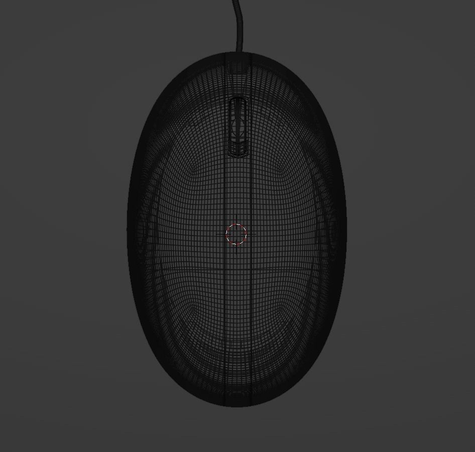 HP Style Computer Mouse - Free Free low-poly 3D model_4