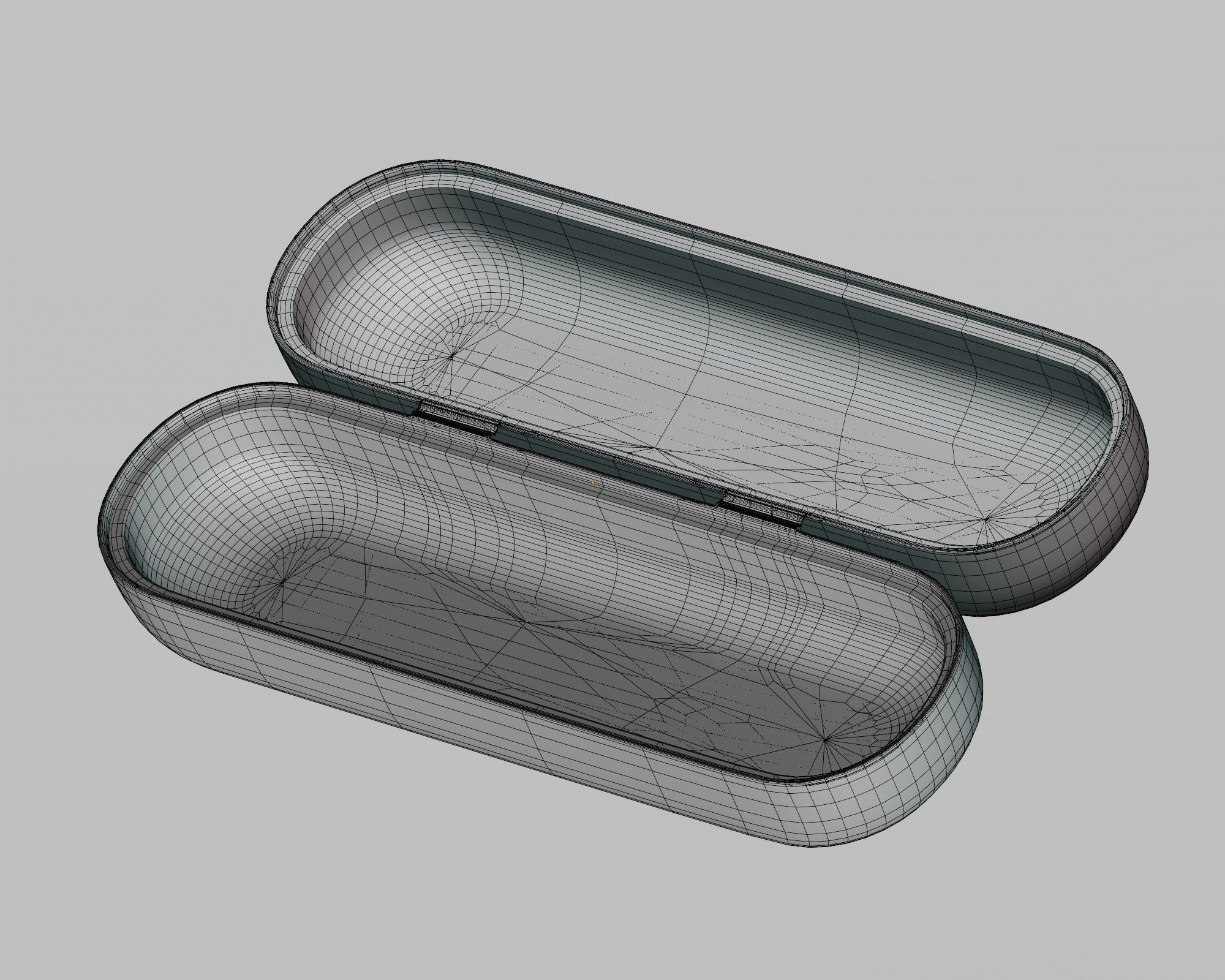 Glasses case Low-poly 3D model_2