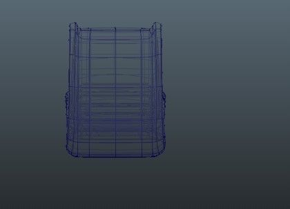 Futuristic Style Sofa 3D model_3