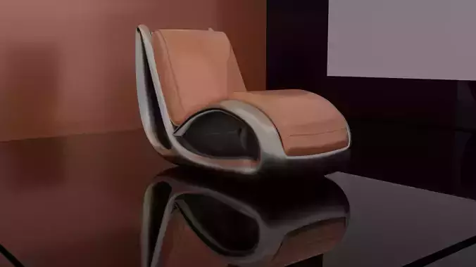 Futuristic Style Sofa 3D model Futuristic Style Sofa 3D model