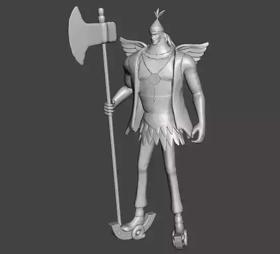 Warashi One piece 3D Model 3D print model