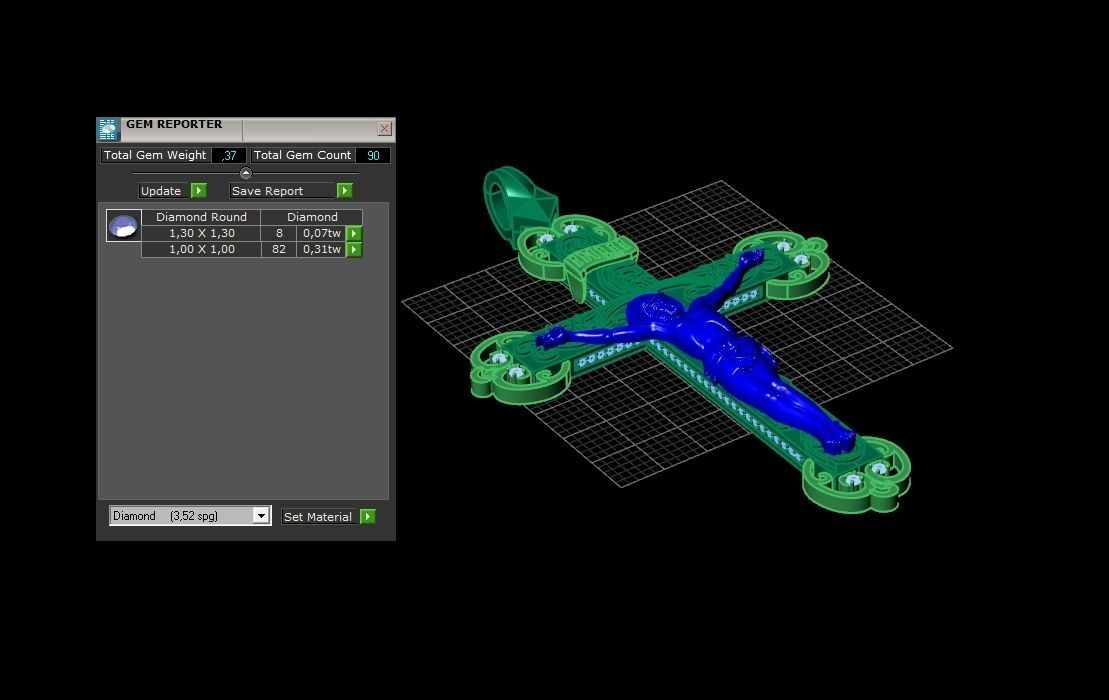 cross orthodox with the crucifix of jesus drinking 993 3D print model_8