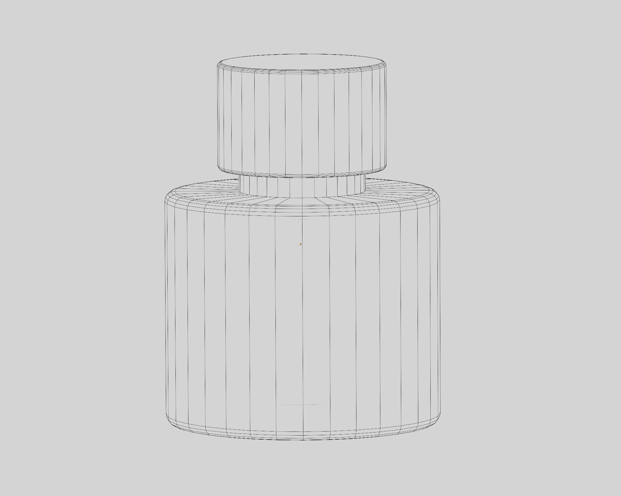 Perfume bottle 01 Low-poly 3D model_4