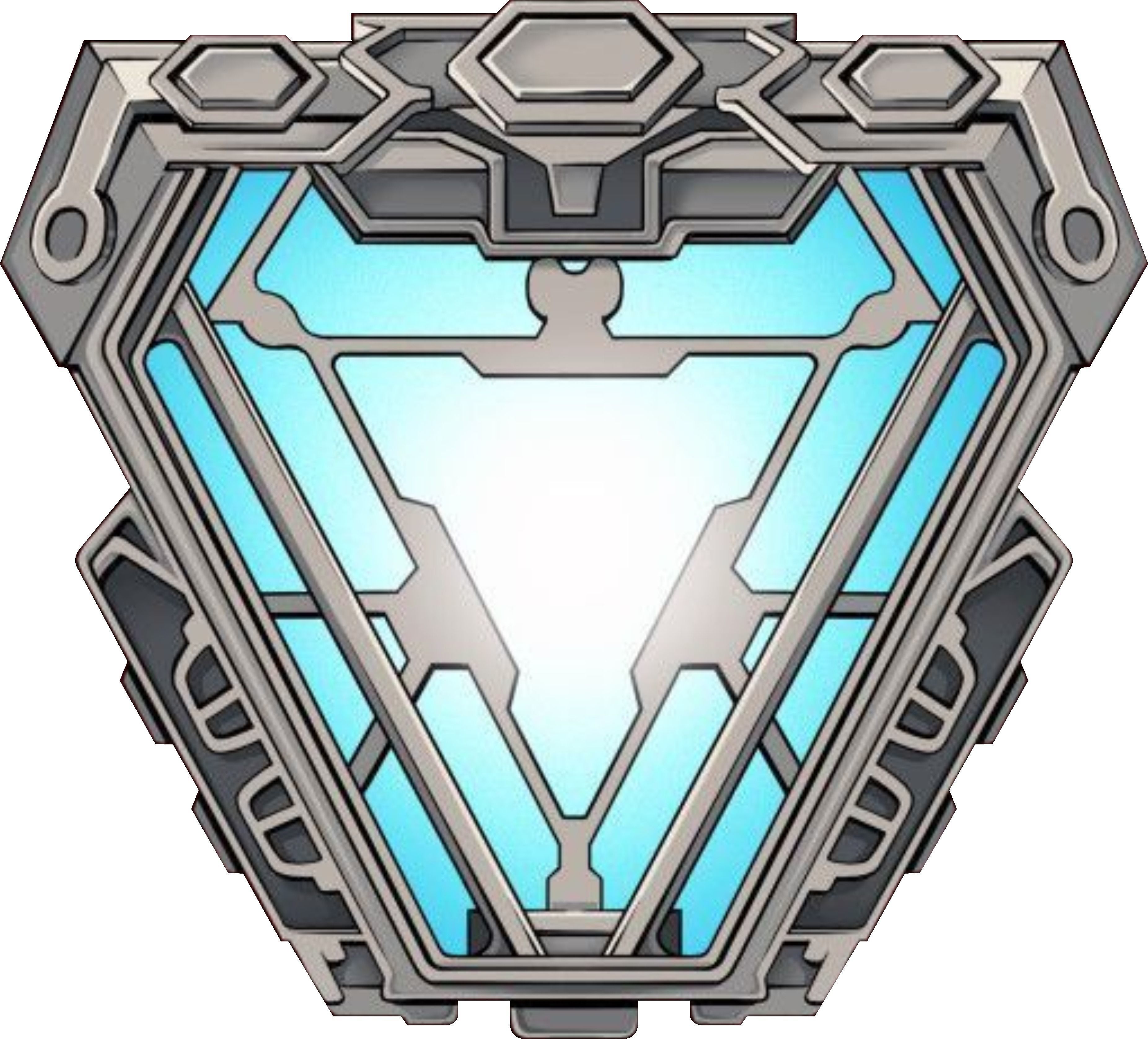 Iron Man CPU Case 3D print model_4