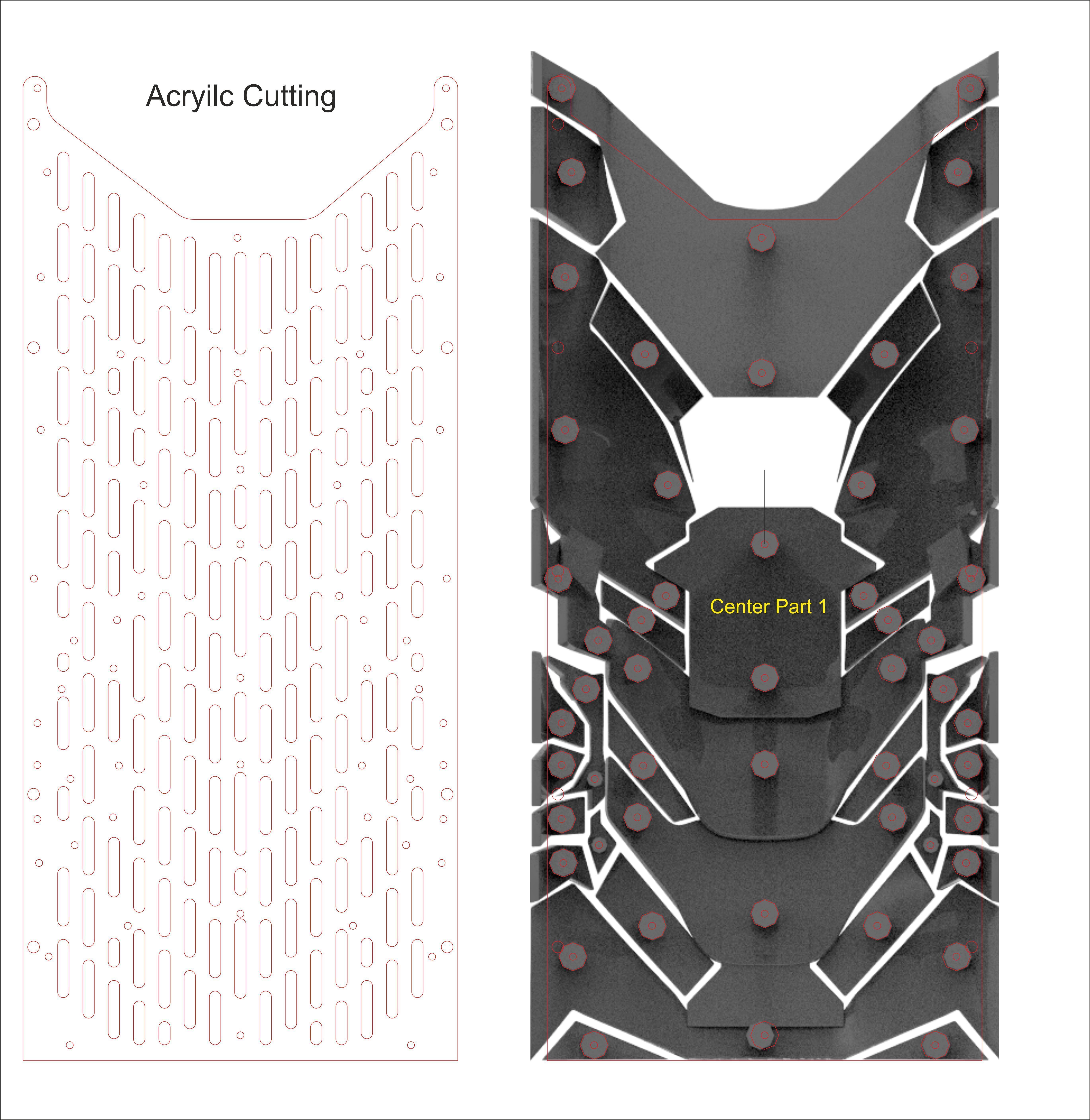 Iron Man CPU Case 3D print model_2