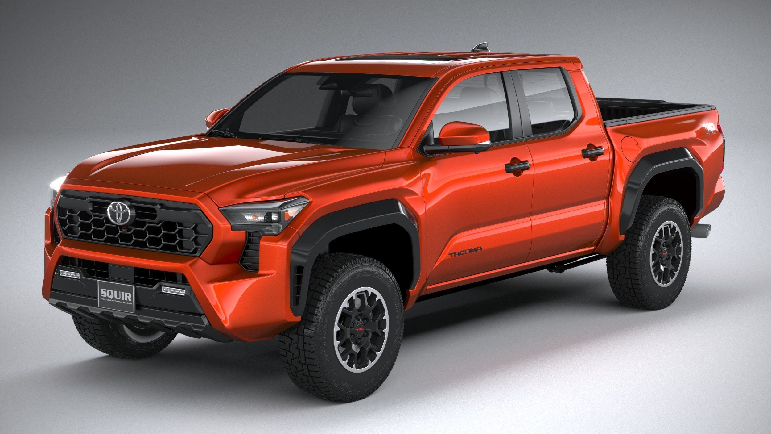 Toyota Tacoma TRD Off Road 2024 3D model_1