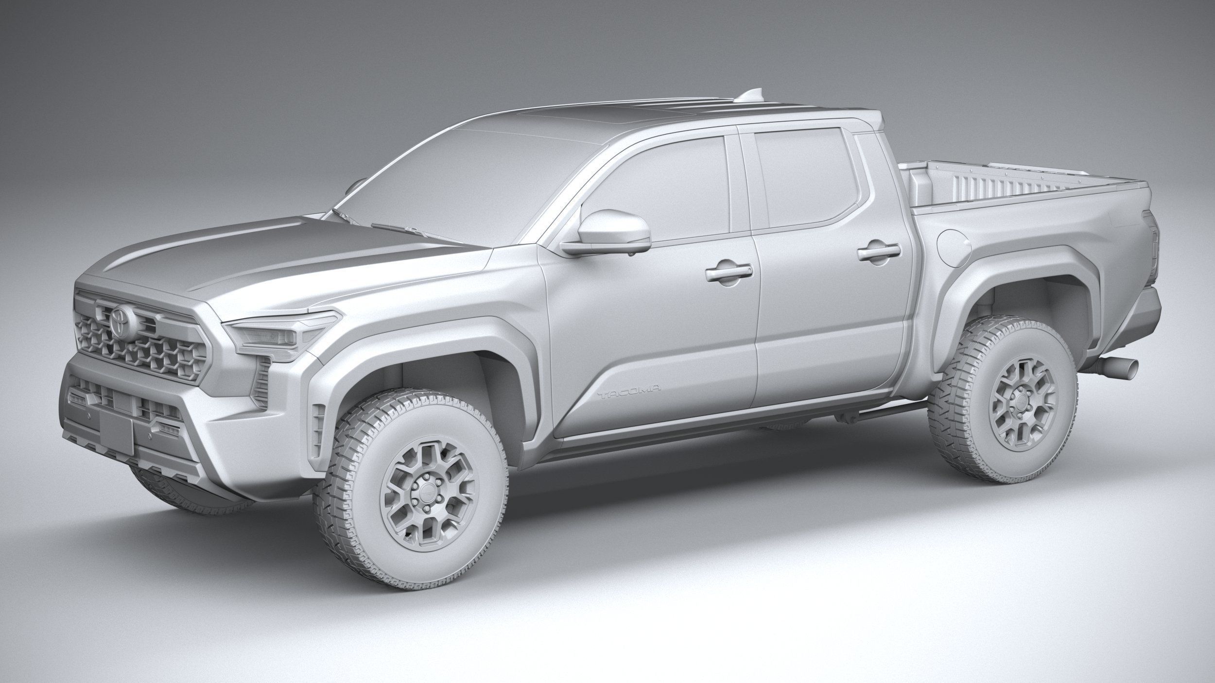 Toyota Tacoma TRD Off Road 2024 3D model_19