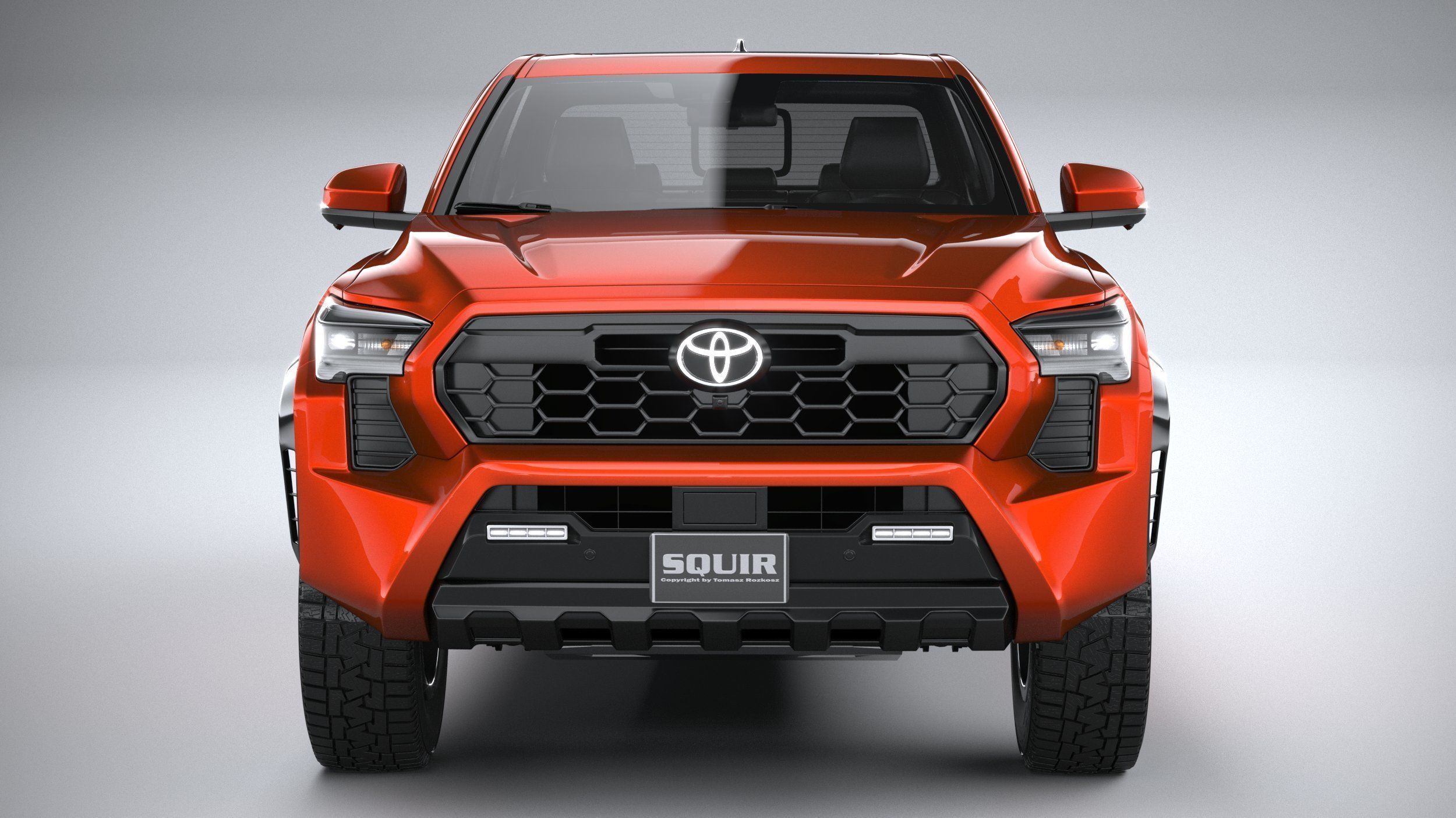 Toyota Tacoma TRD Off Road 2024 3D model_13