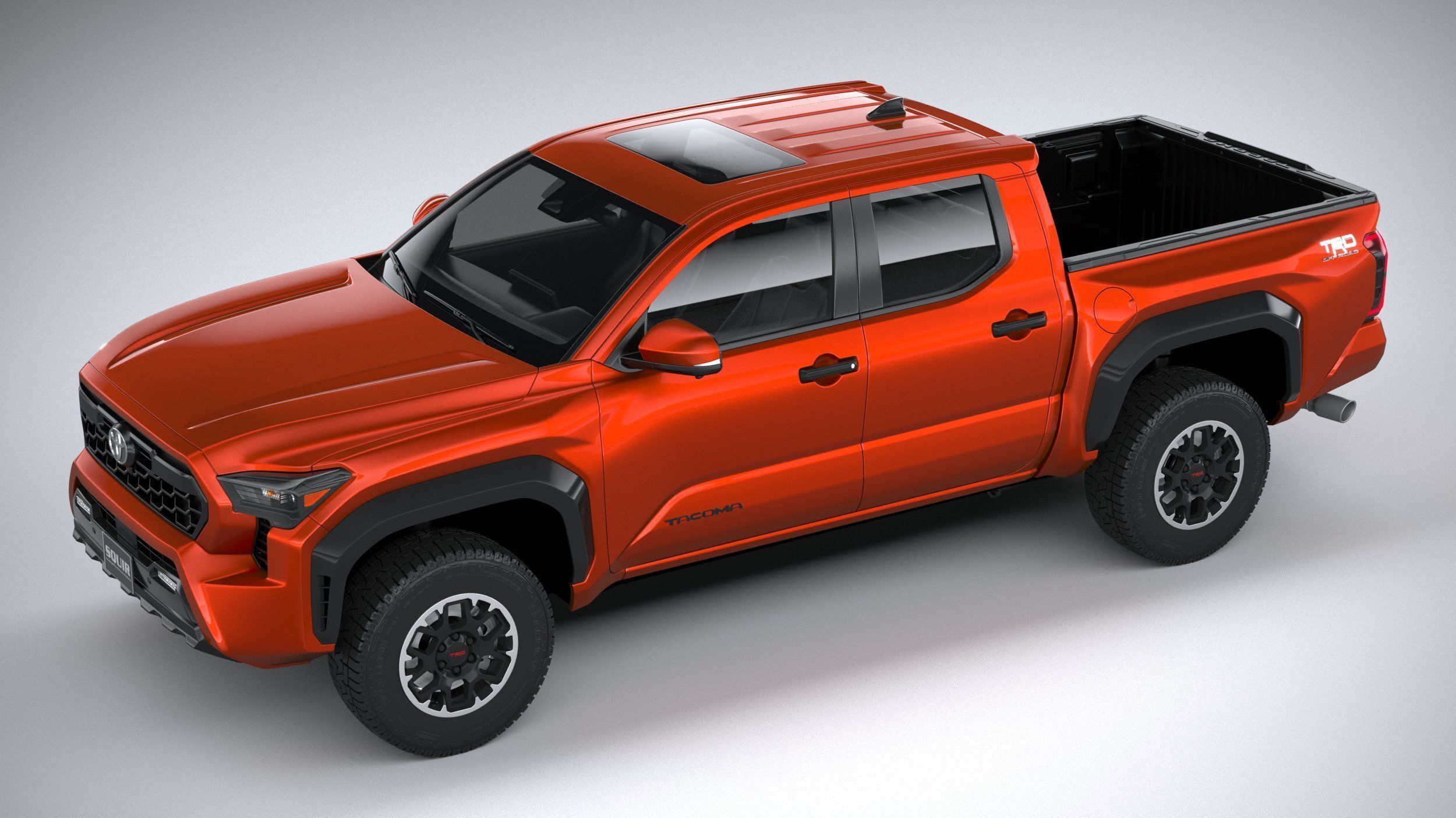 Toyota Tacoma TRD Off Road 2024 3D model_7