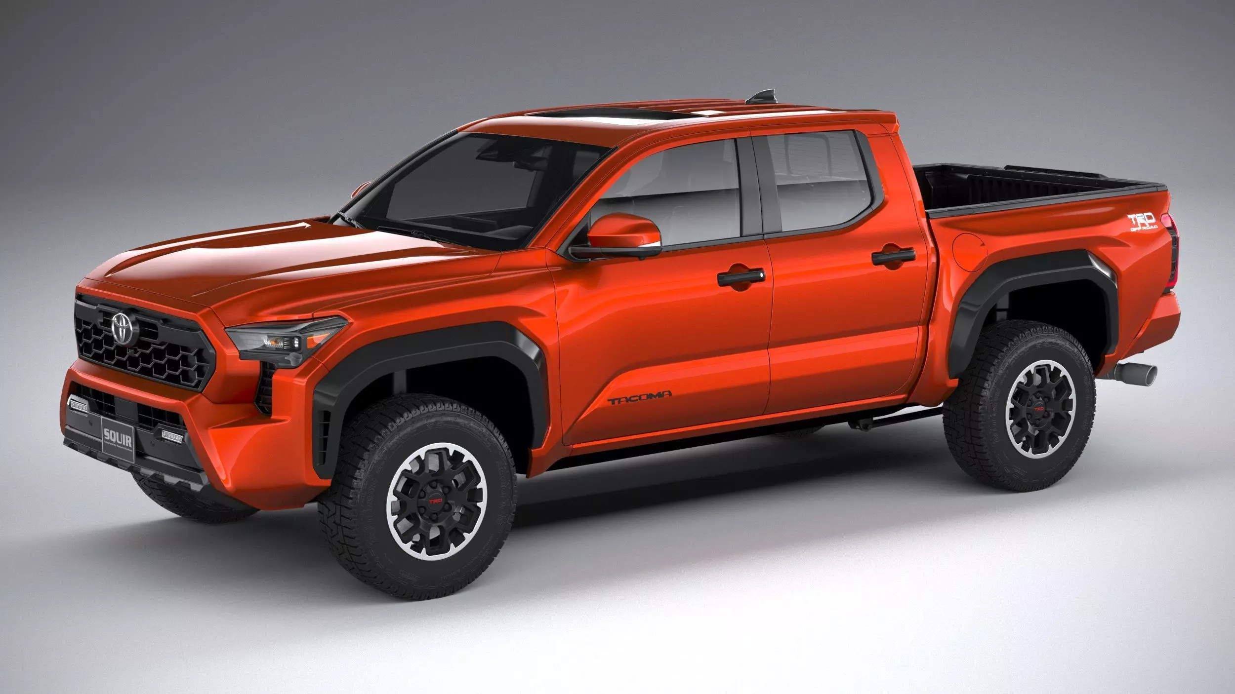 Toyota Tacoma TRD Off Road 2024 3D model_0